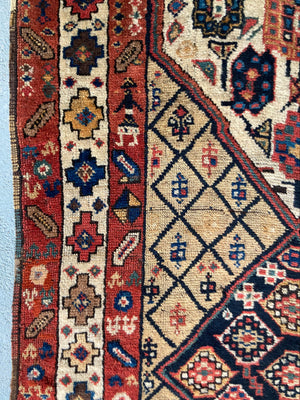 Kurdish antique camel runner (349 x 97cm)