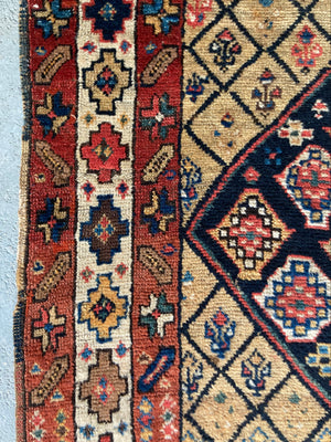 Kurdish antique camel runner (349 x 97cm)