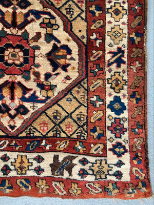 Kurdish antique camel runner (349 x 97cm)