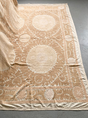 Samarkand large vintage suzani embroidery (358 x 254cm)
