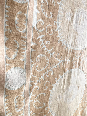 Samarkand large vintage suzani embroidery (358 x 254cm)