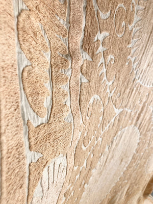 Samarkand large vintage suzani embroidery (358 x 254cm)