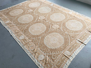 Samarkand large vintage suzani embroidery (358 x 254cm)