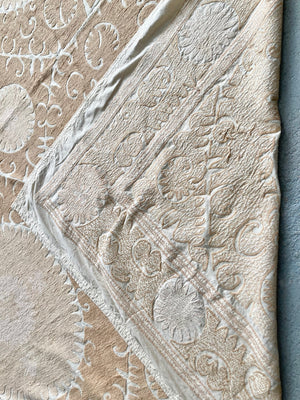 Samarkand large vintage suzani embroidery (358 x 254cm)