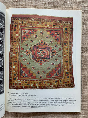The Washington Hajji Baba. Turkish Rugs. 1968