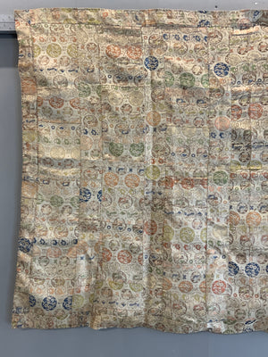 Japanese silk brocade kesa (176 x 107cm)