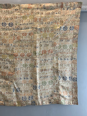 Japanese silk brocade kesa (176 x 107cm)
