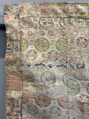 Japanese silk brocade kesa (176 x 107cm)