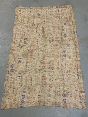 Japanese silk brocade kesa (176 x 107cm)