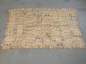 Japanese silk brocade kesa (176 x 107cm)