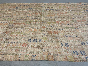 Japanese silk brocade kesa (176 x 107cm)