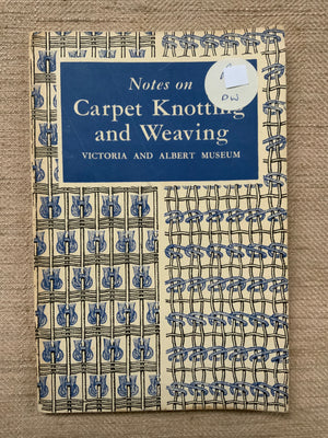 Tattersall, C.E.C. : Carpet Knotting and Weaving