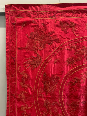 Chinese vintage embroidery (142 x 134cm)