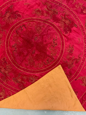 Chinese vintage embroidery (142 x 134cm)