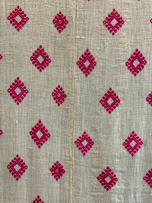 Swat Valley vintage embroidery (244 x 98cm)