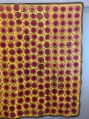 Taşkent vintage large Suzani (224 x 198cm)