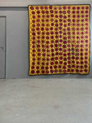 Taşkent vintage large Suzani (224 x 198cm)