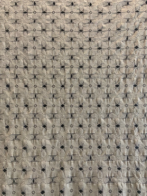 Italian vintage reticella mercerised lace bedcover (217 x 135cm)