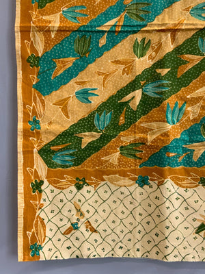Javanese "Buketan" Design Sarong (196 x 101cm)
