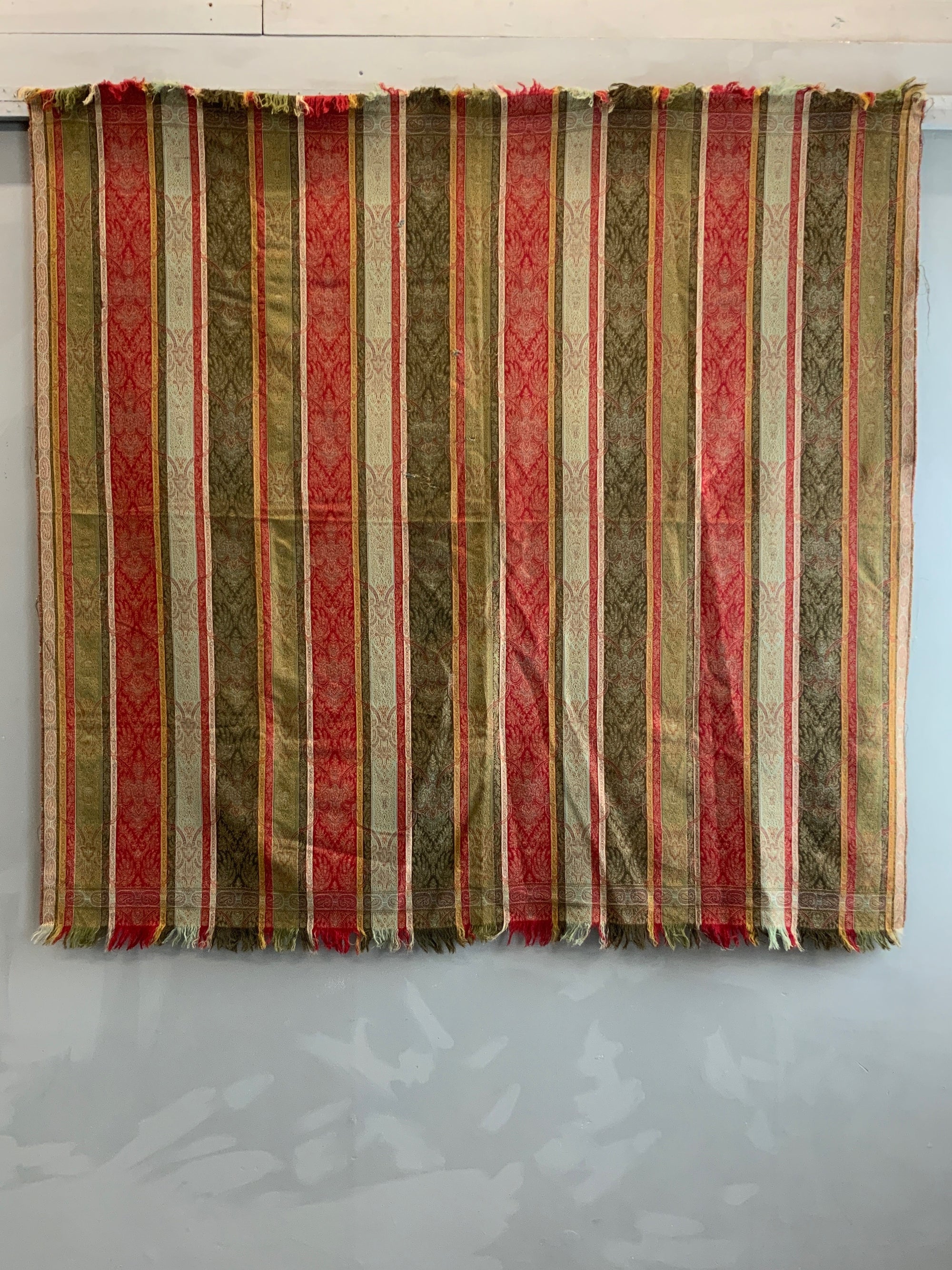 Paisley (Scotland) Wool Shawl (164 x 154cm)