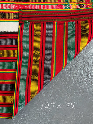 S.E. Asian Striped Fabric (129 x 75cm)