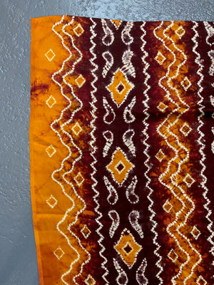 Javanese Stitch Resist Silk (166 x 115cm)