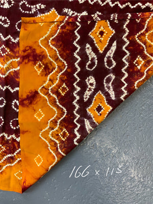 Javanese Stitch Resist Silk (166 x 115cm)