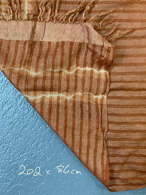Indian Silk Bopal Tie Dye (202 x 86cm)