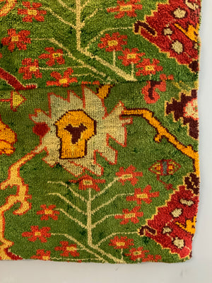 Turkish Edwardian Ushak fragment rug (159 x 112cm)