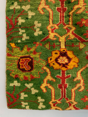 Turkish Edwardian Ushak fragment rug (159 x 112cm)
