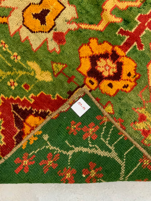 Turkish Edwardian Ushak fragment rug (159 x 112cm)