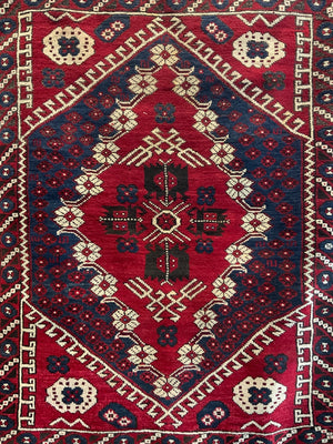 Turkish Bergama vintage rug (127 x 89cm)