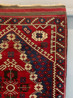 Turkish Bergama vintage rug (127 x 89cm)