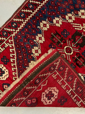 Turkish Bergama vintage rug (127 x 89cm)