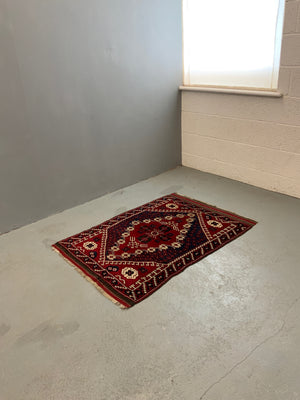 Turkish Bergama vintage rug (127 x 89cm)