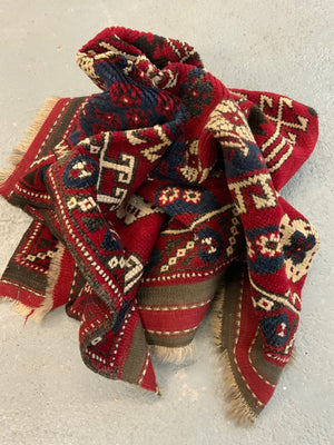 Turkish Bergama vintage rug (127 x 89cm)