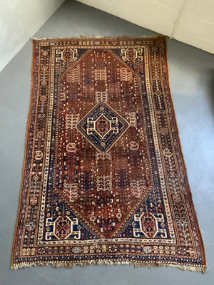 Fars Gashgai large rug (246 x 153cm)