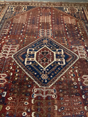 Fars Gashgai large rug (246 x 153cm)