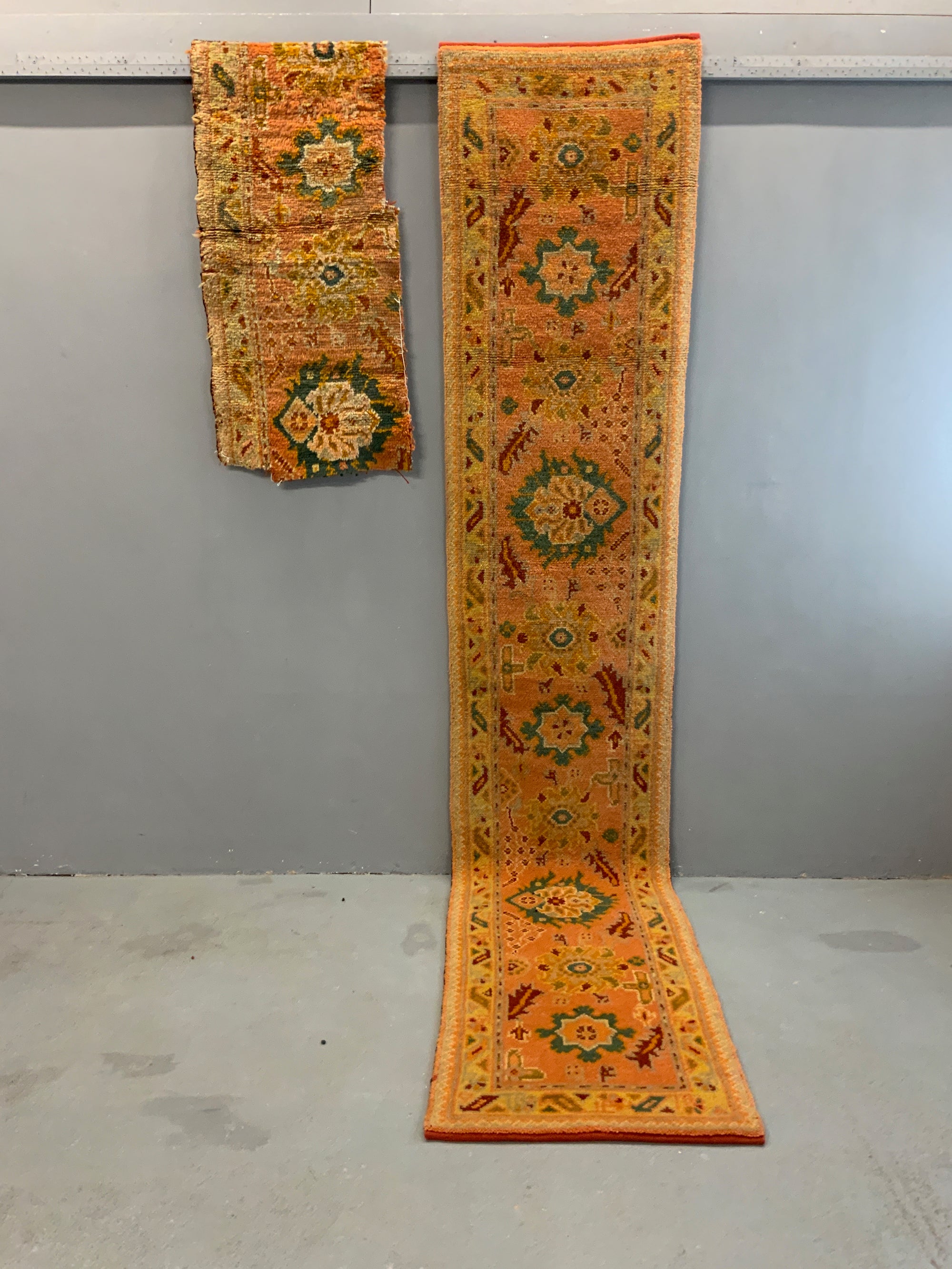 CROR Turkish Ushak design runner (352 x 69cm) *new