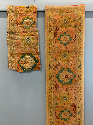 CROR Turkish Ushak design runner (352 x 69cm) *new