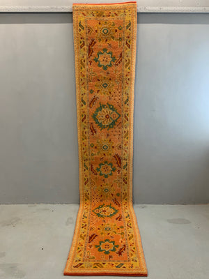 CROR Turkish Ushak design runner (352 x 69cm) *new
