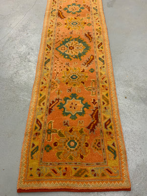 CROR Turkish Ushak design runner (352 x 69cm) *new