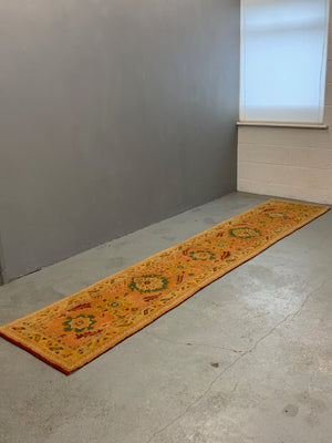 CROR Turkish Ushak design runner (352 x 69cm) *new