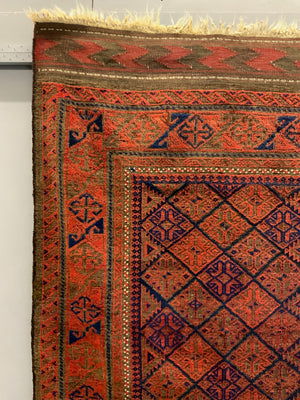 Balouch antique fine rug (209 x 124cm)