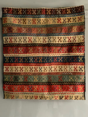 Azerbaijan antique mafrash cushion (76 x 68cm)