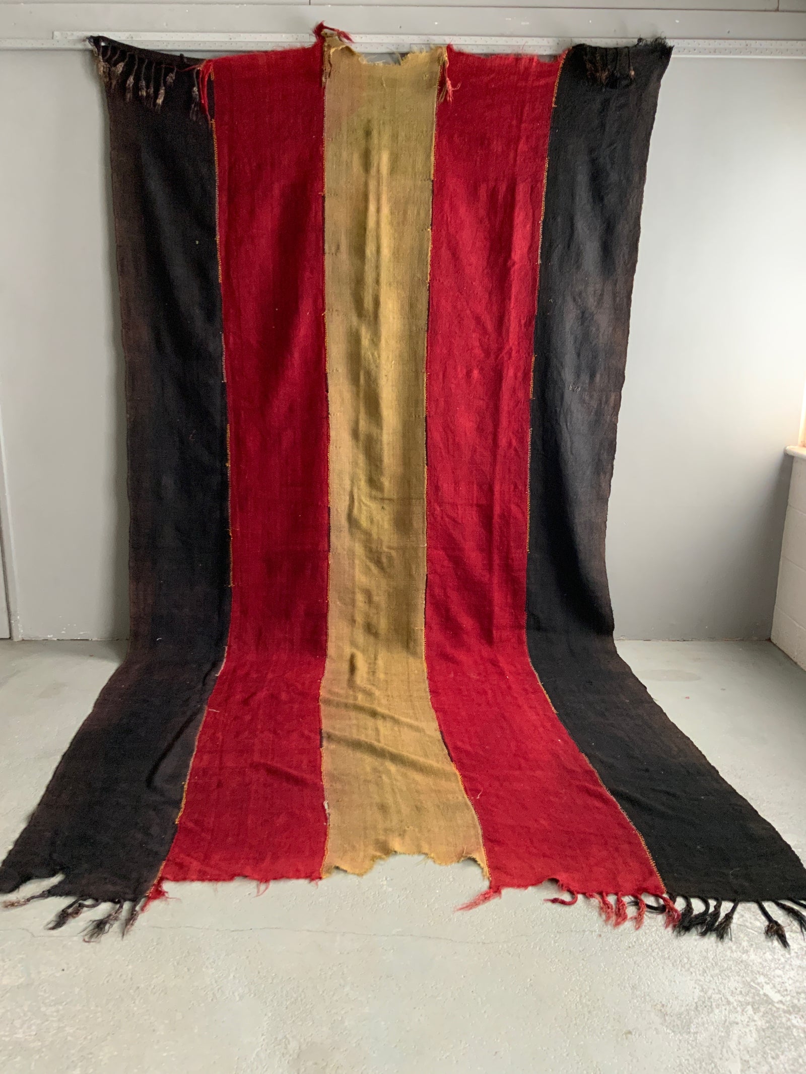 Turkish E. Anatolian perde tent divide in five panels (386 x 205cm) *AF