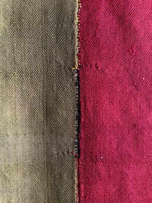 Turkish E. Anatolian perde tent divide in five panels (386 x 205cm) *AF