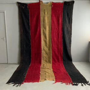 Turkish E. Anatolian perde tent divide in five panels (386 x 205cm) *AF