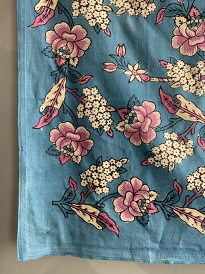 Turkish cotton Kandili block print (122 x 122cm)