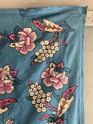 Turkish cotton Kandili block print (122 x 122cm)